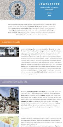 NEWSLETTER SRPANJ, Broj: 16