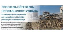 Stručna edukacija za procjenu oštećenja nakon potresa